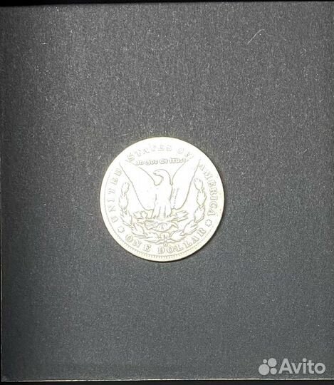 Серебрянная монета dollar