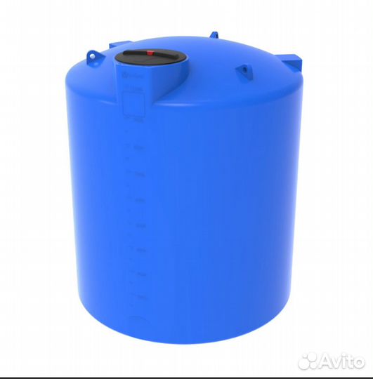 Емкость для Воды 10000л синяя/черная