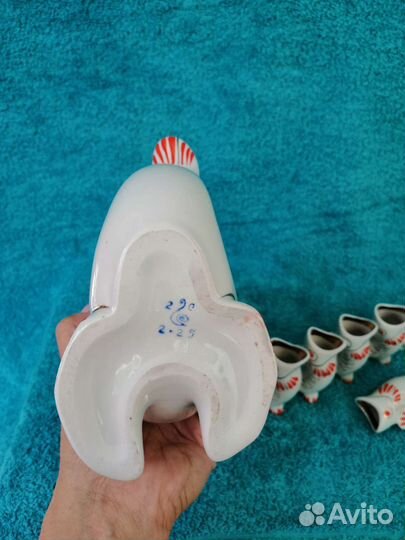 Графин с рюмками СССР