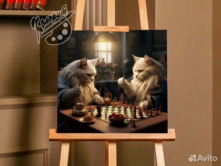 Картина с котами