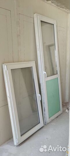 Дверь+окнобалконный блок