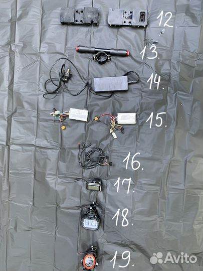 Запчасти для электросамоката kugoo g-booster