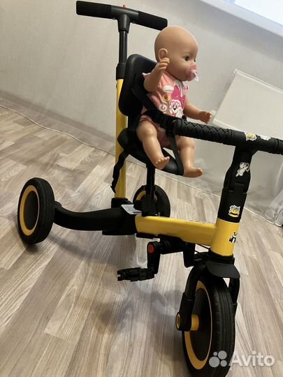 Детский велосипед 4 в 1