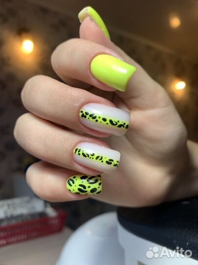 Маникюр наращивание ногтей