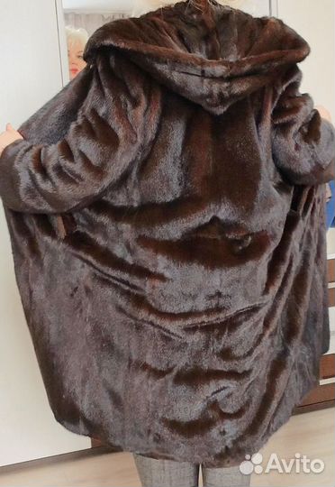 Шуба норковая 46 48 бу