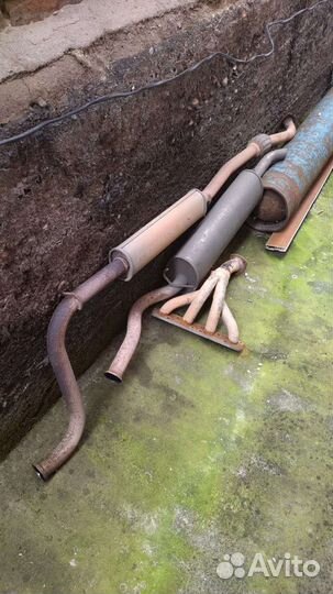 Полный глушитель гранта Фл