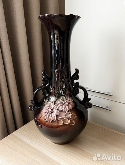 Ваза керамическая большая напольная