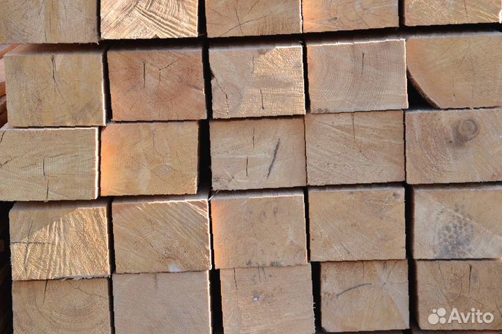 Домашний брус лиственницы