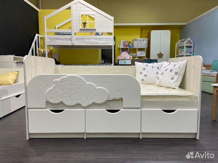 Детская кровать с Ящиками