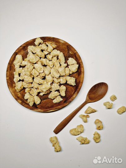 Соевое мясо кусочки, соевый гуляш