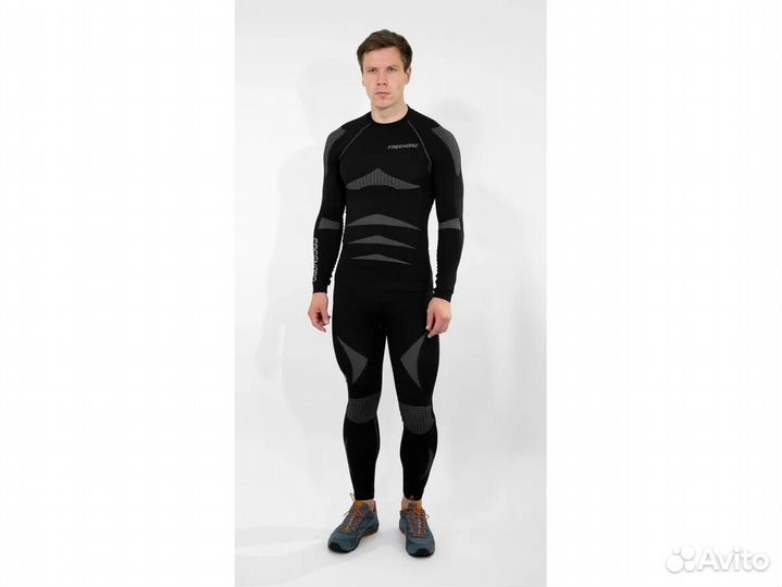 Термобелье штаны freenord energytech EVO, серый