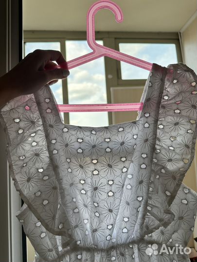 Комбинезон для девочки летний