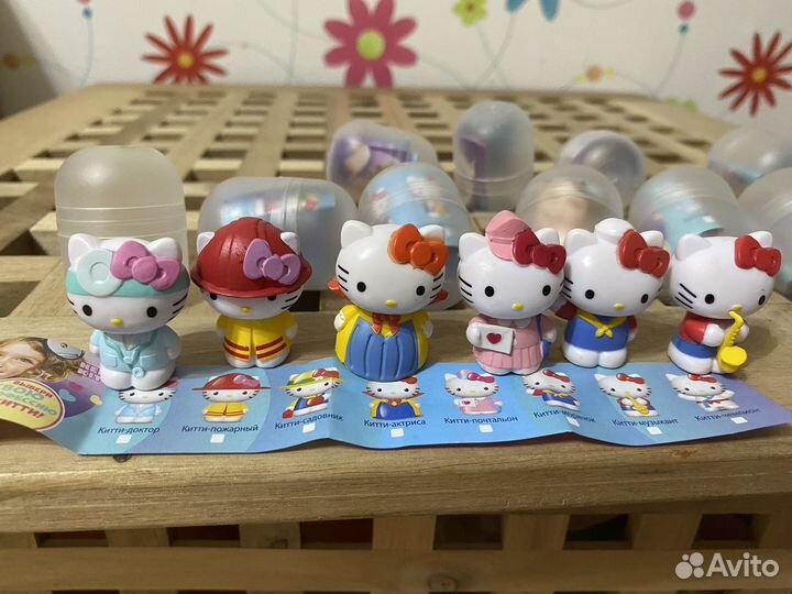 Фигурки хеллоу китти hello kitty