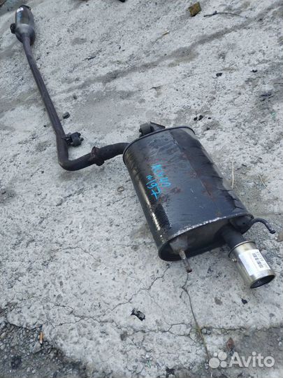 Глушитель Toyota Camry ACV40-aeank 2azfe 2008