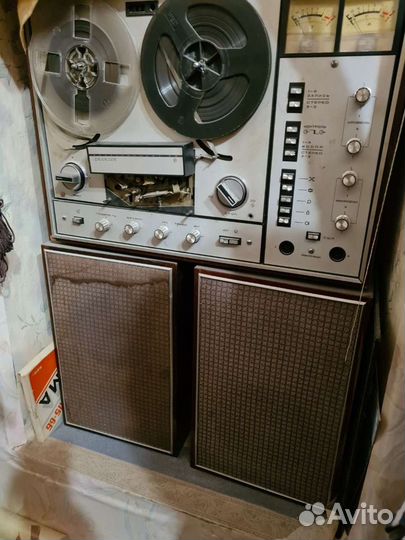 Катушечный магнитофон Ростов 102