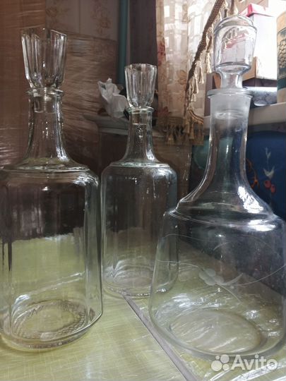 Графин стеклянный СССР