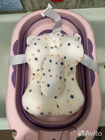 Ванночка складная с термометром