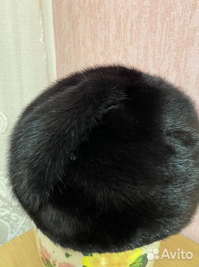 Шапка норковая женская