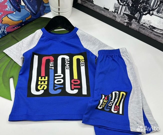 Летний костюм для мальчика