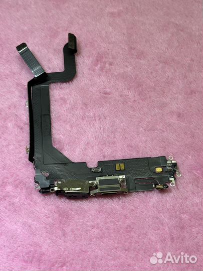 Шлейф зарядки iPhone 14 Pro Max Gold оригинал