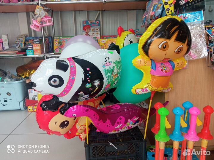 Шары и Гелевый балон с редуктором