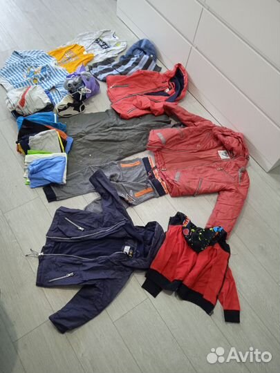 Детские вещи пакетом на мальчика 4,5,6лет