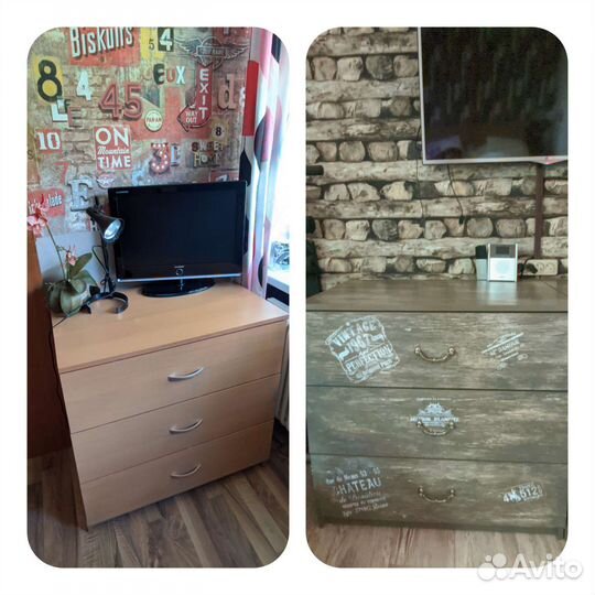 Перекраска мебели, декор стульев