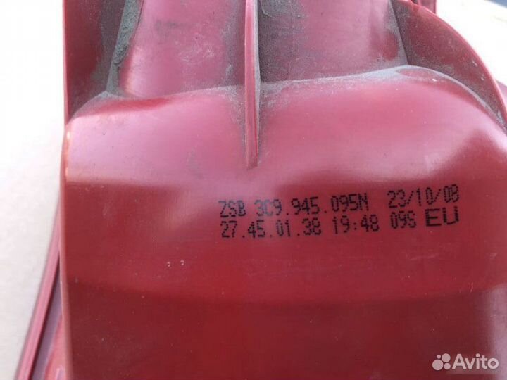 Фонарь левый Volkswagen Passat B6 2008