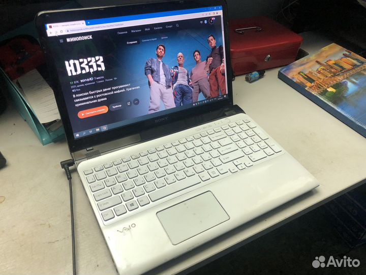 Ноутбук sony vaio sve151j13v
