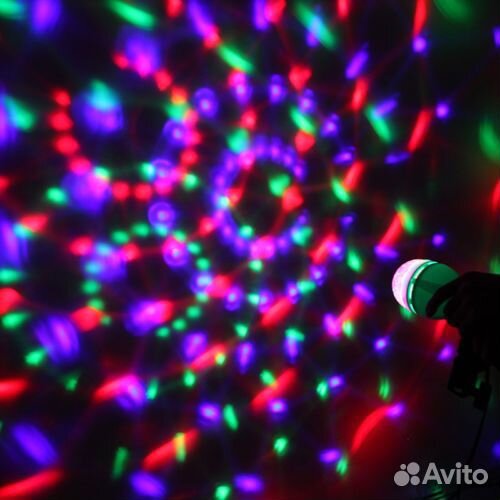 Светодиодная дискотечная лампа