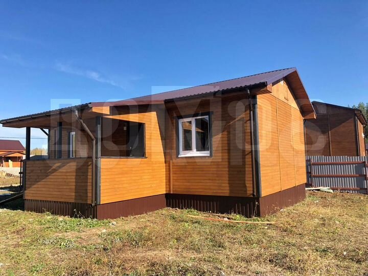 Дом 72 м² на участке 8 сот.