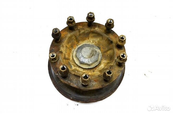 Ступица, дисковые тормоза, передний мост, левая vo