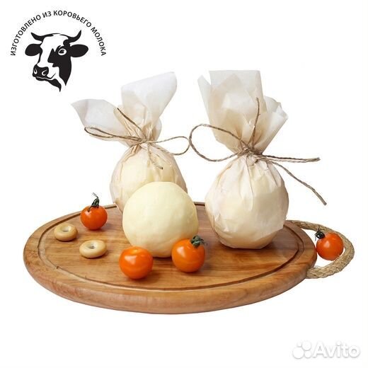 Фермерский козий и коровий сыр