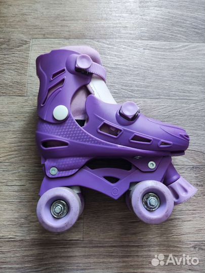 Ролики для девочек четырех колёсные