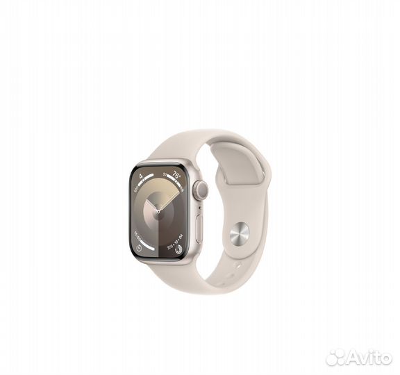Apple watch S9 45mm Starlight - Новые, Оригинал