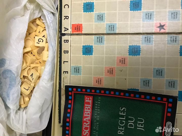 Настольная игра Scrabbles на французском языке