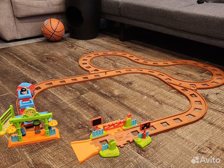 Железная дорога ELC Поезд с доп. рельсами