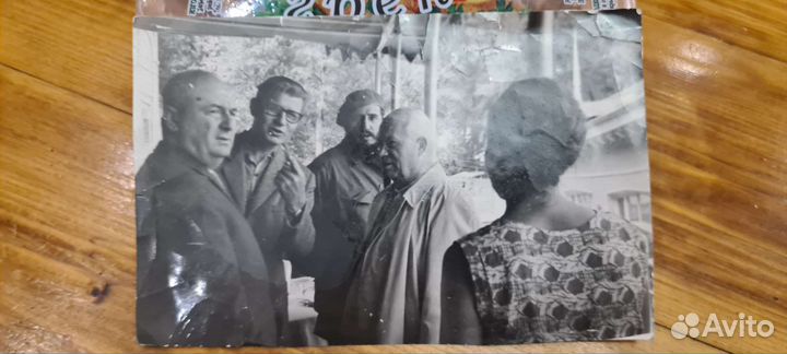 Фотография Хрущев Фидель и другие
