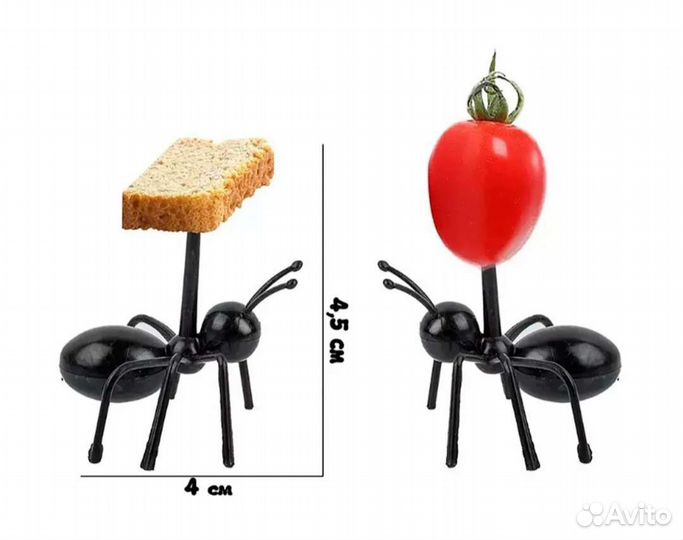 Шпажки для канапе муравьишки