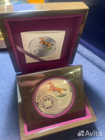 Fiji 2x1 доллар 2014 Yin & Yang