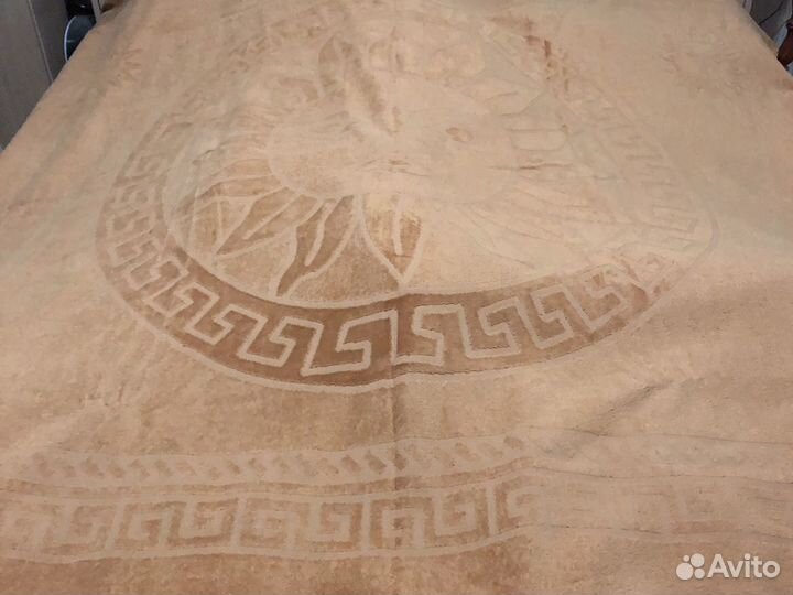 Плед из махровой ткани хлопок 100