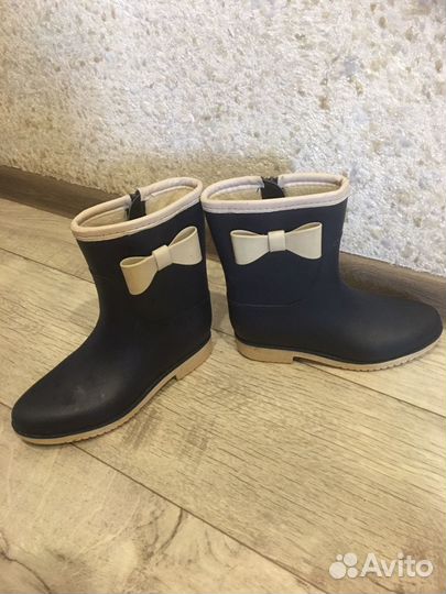 Детские резиновые сапоги 33 размер