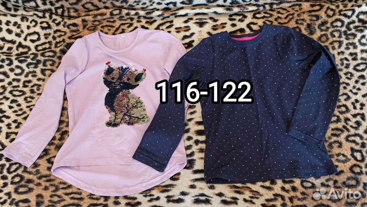 Тонкие кофточки, юбка-пачка на девочку 116 122