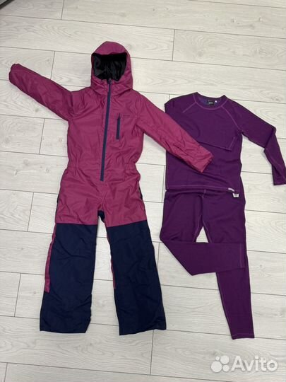 Комбинезон лыжный детский