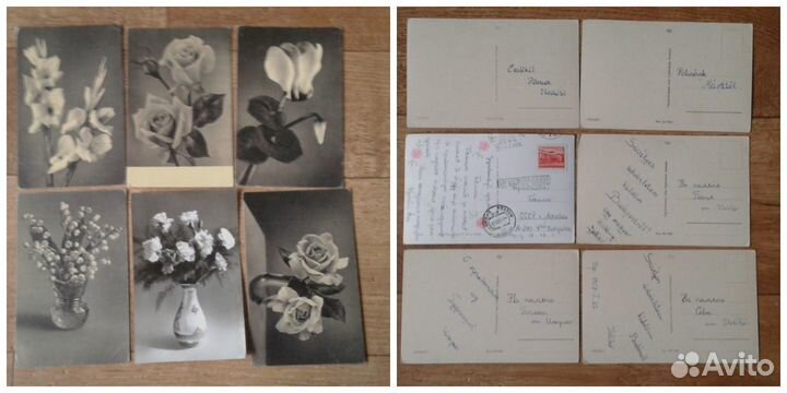 Открытки Венгрия 1950 - 1960 годы