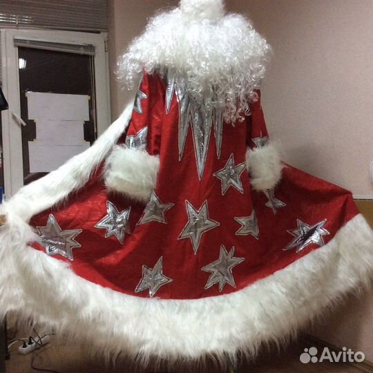 Костюм деда мороза ручная работа новый