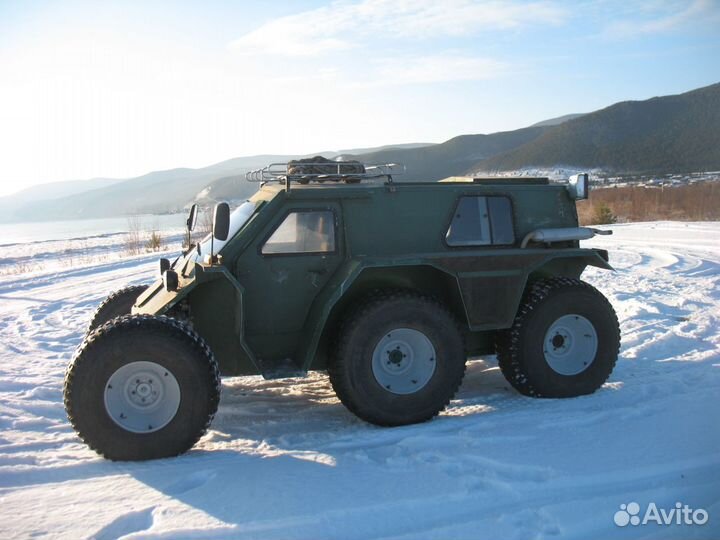 Вездеход-снегоболотоход 6х6