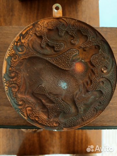 Чеканка медная СССР