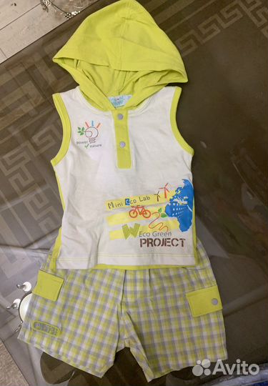 Костюмы детские (футболка+шорты) оптом