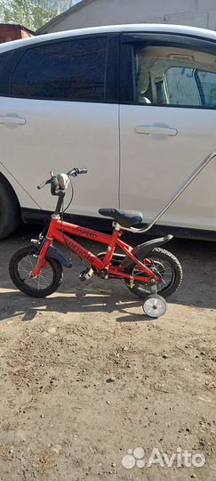 Детский велосипед с ручкой бу